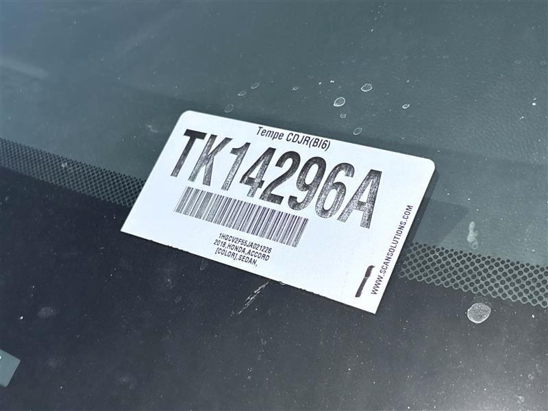 Honda Accord EX-L 2.0T 10A 2018