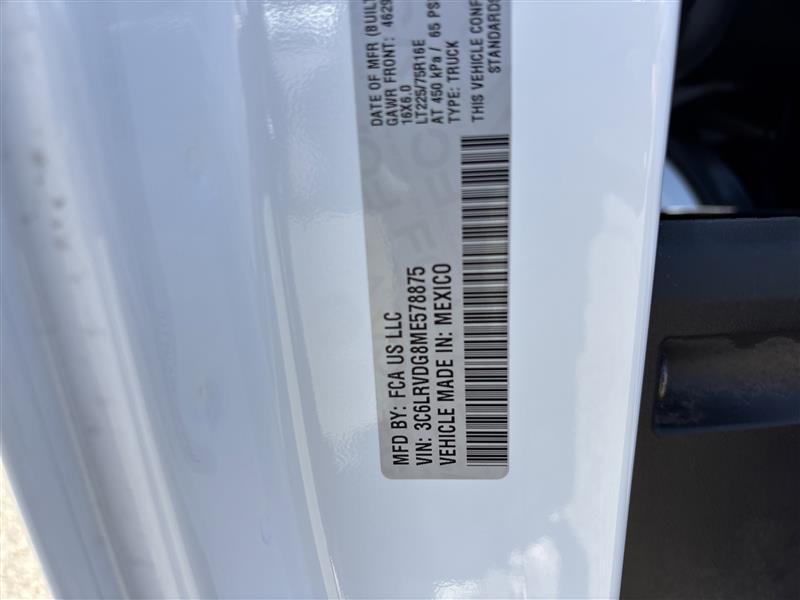 RAM ProMaster Cargo Van  2021