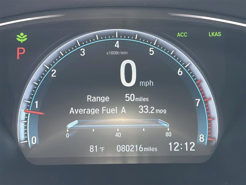 Honda Civic Touring Sedan CVT 2016