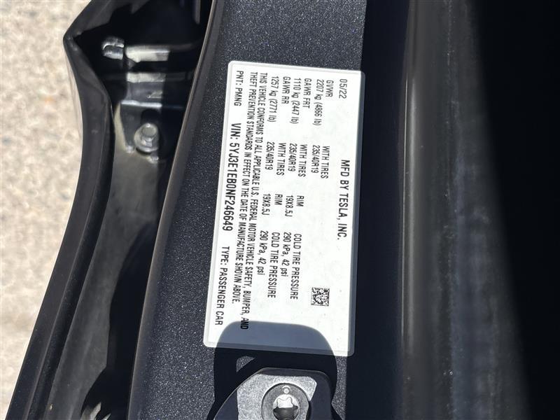 Tesla Model 3 Long Range 2022
