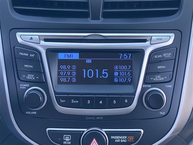 Hyundai Accent SE 4-Door 6A 2017