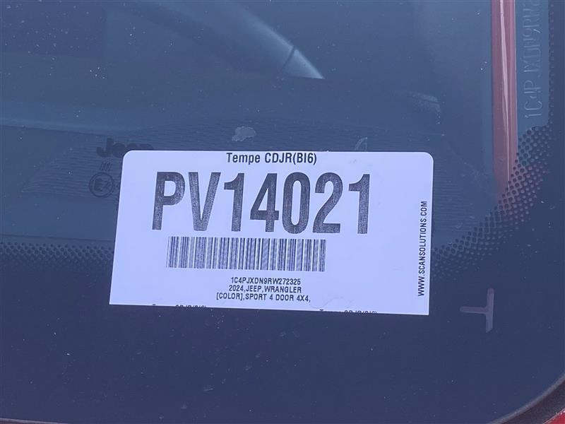 Jeep Wrangler Sport 2024