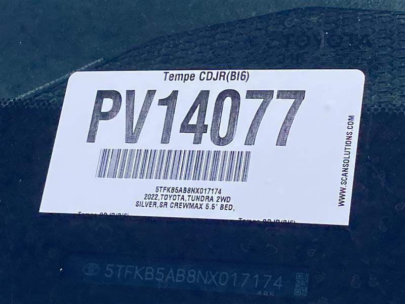 Toyota Tundra SR CrewMax 2WD 2022