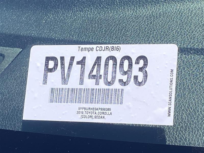 Toyota Corolla SE 6M 2019