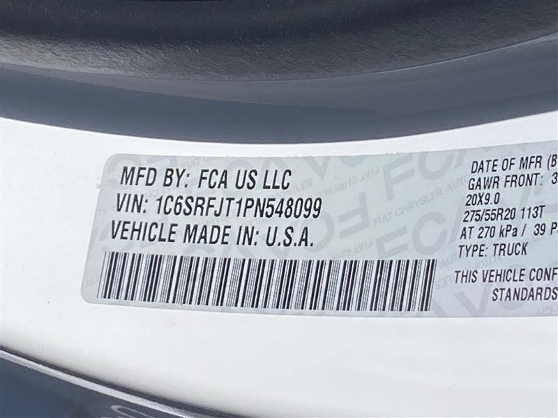 RAM 1500 Laramie Crew Cab SWB 4WD 2023