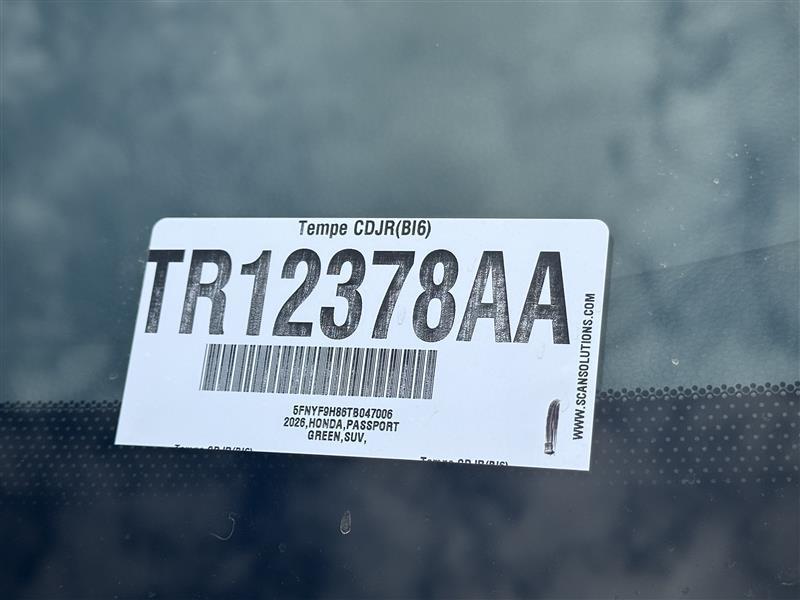 Honda Passport TrailSport 2026
