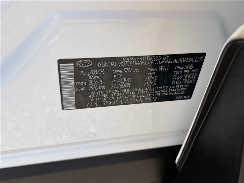 Hyundai Santa Fe SE AWD 2023