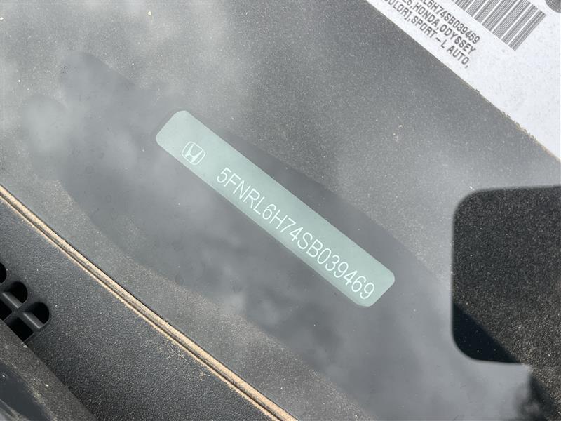 Honda Odyssey Sport-L 2025