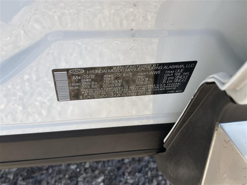 Hyundai Santa Fe SEL 2022