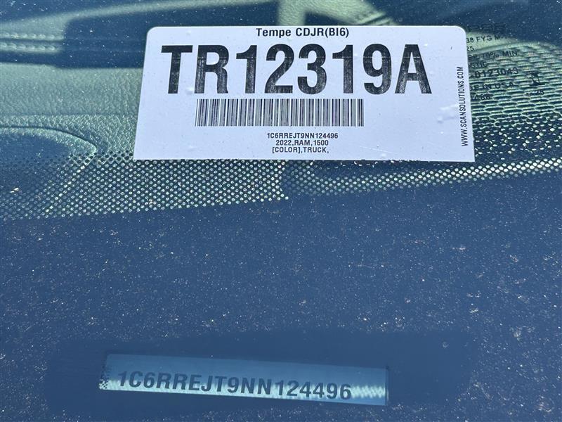RAM 1500 Laramie Crew Cab SWB 2WD 2022
