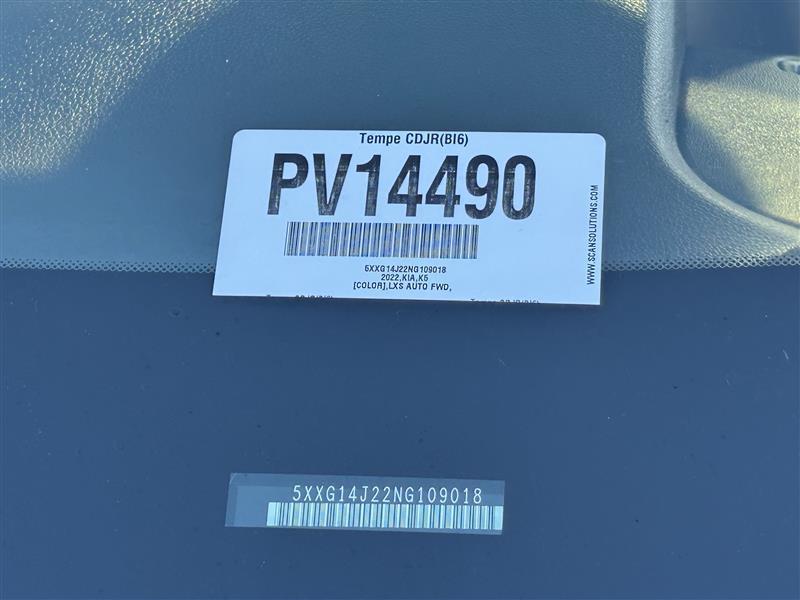 Kia K5 LXS 2022