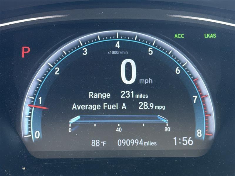 Honda Civic Touring Sedan CVT 2016