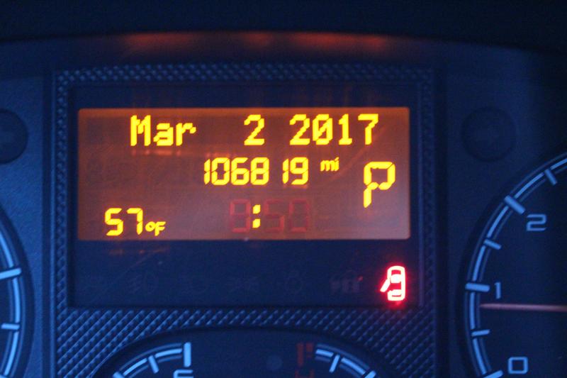 RAM Promaster 1500 Low Roof Tradesman 136-in. WB 2017