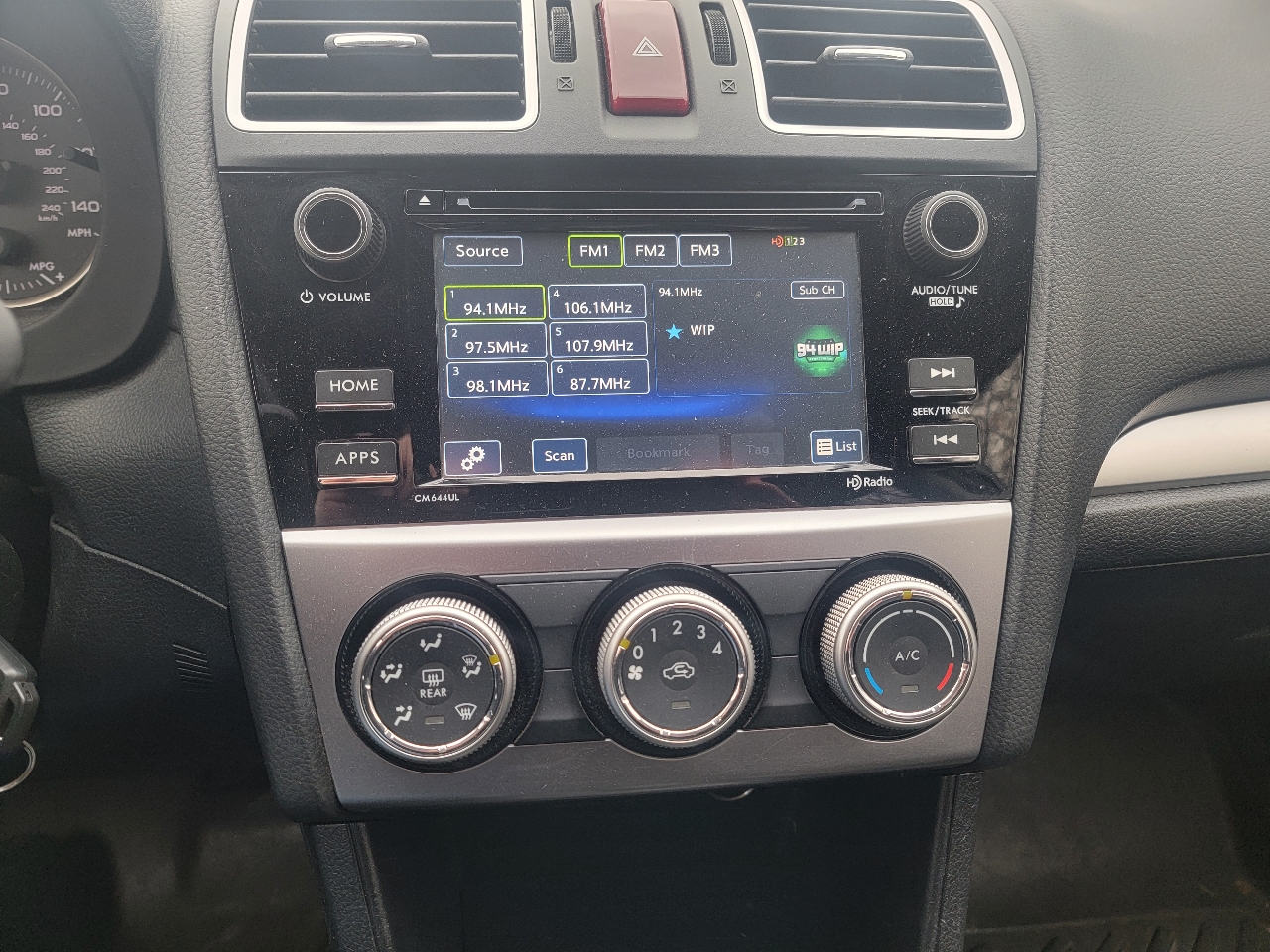 Subaru XV Crosstrek 5dr CVT 2.0i Premium 2015