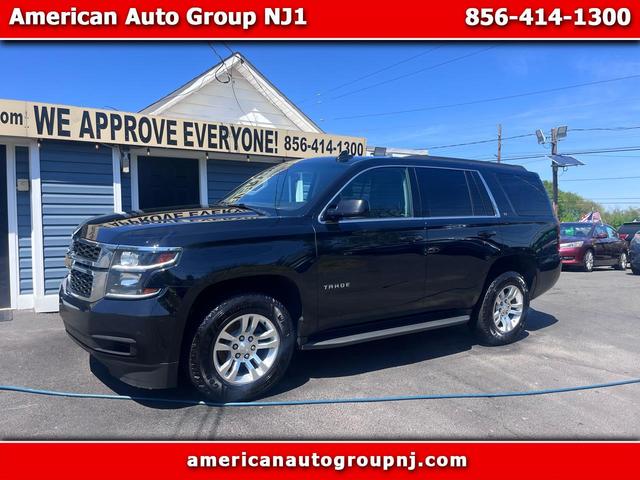 Black 2017 Chevrolet Tahoe LT 4WD SUV / Crossover Four-Wheel Drive Automatic