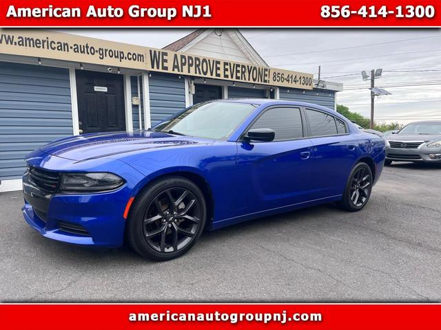 Blue 2021 Dodge Charger SXT RWD Sedan Rear-Wheel Drive Automatic