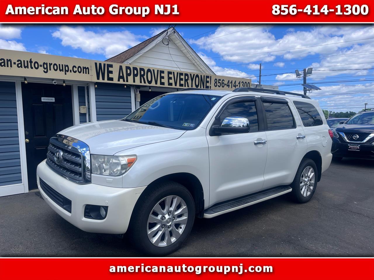 Toyota Sequoia 4WD 5.7L Platinum (Natl) 2012