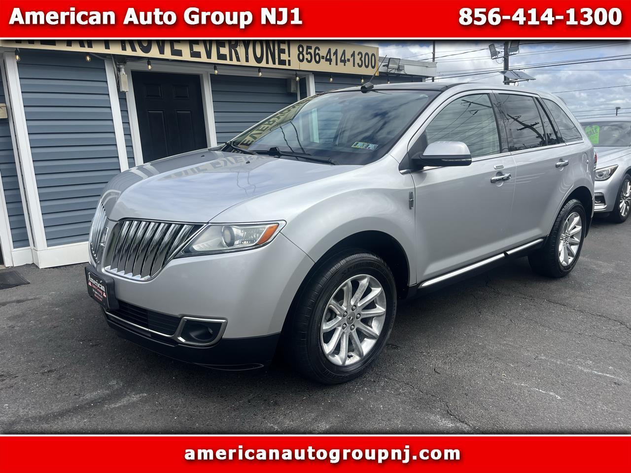 Silver 2013 Lincoln MKX SUV / Crossover All-Wheel Drive Automatic