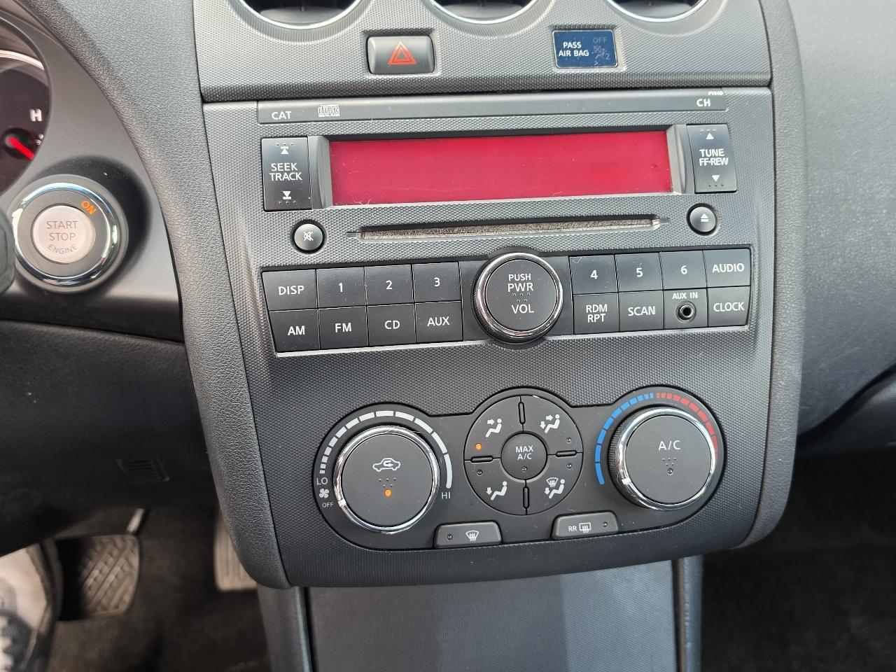 Nissan Altima 2dr Cpe I4 2.5 S 2013