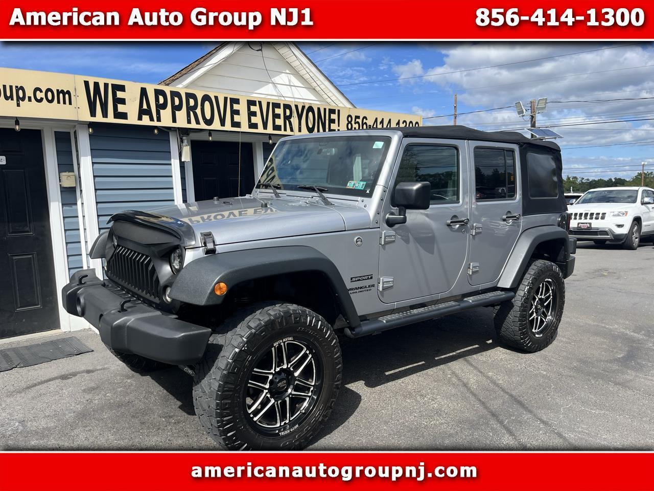 Jeep Wrangler Unlimited 4WD 4dr Sport 2016