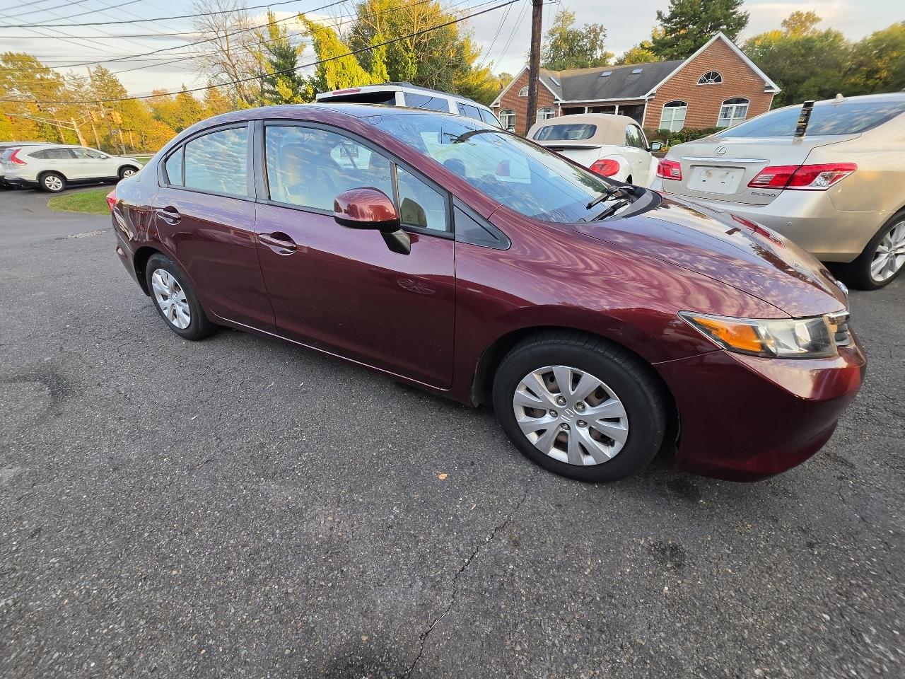 Honda Civic Sdn 4dr Auto LX 2012