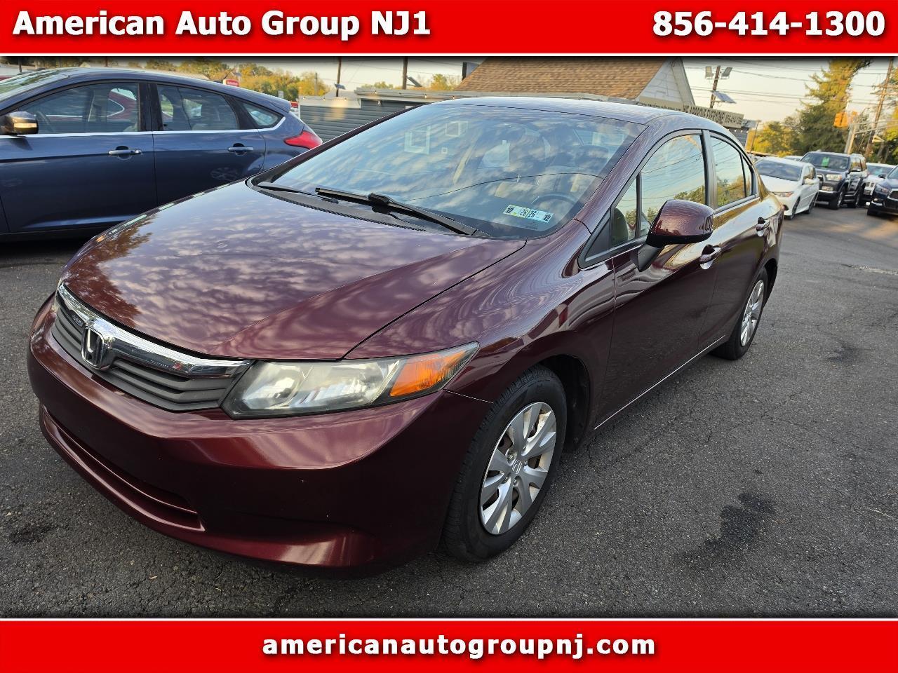 2012 Honda Civic Sdn 4dr Auto LX