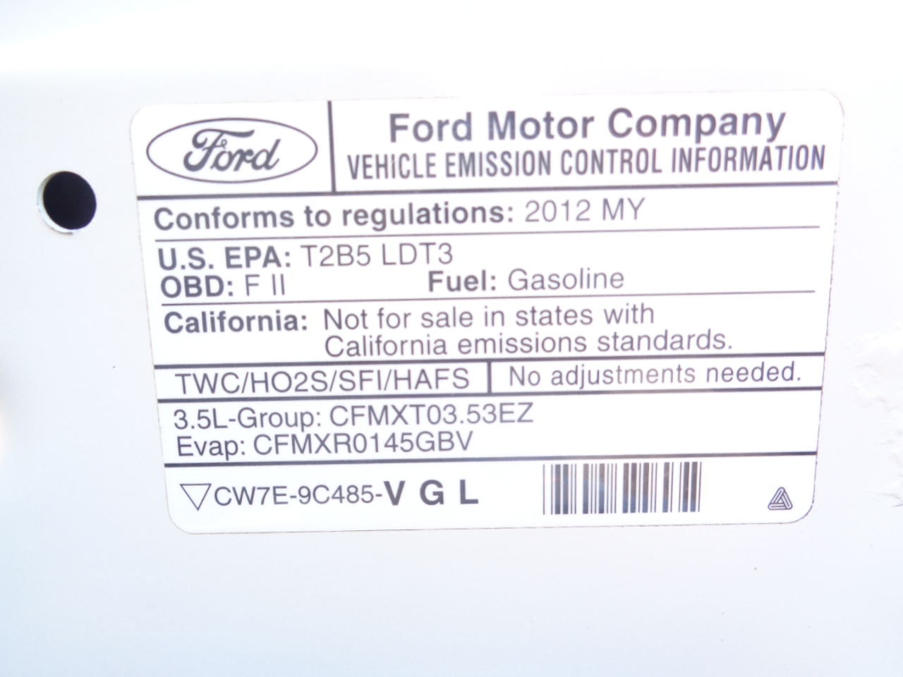 Ford Explorer 4WD 4dr Limited 2012