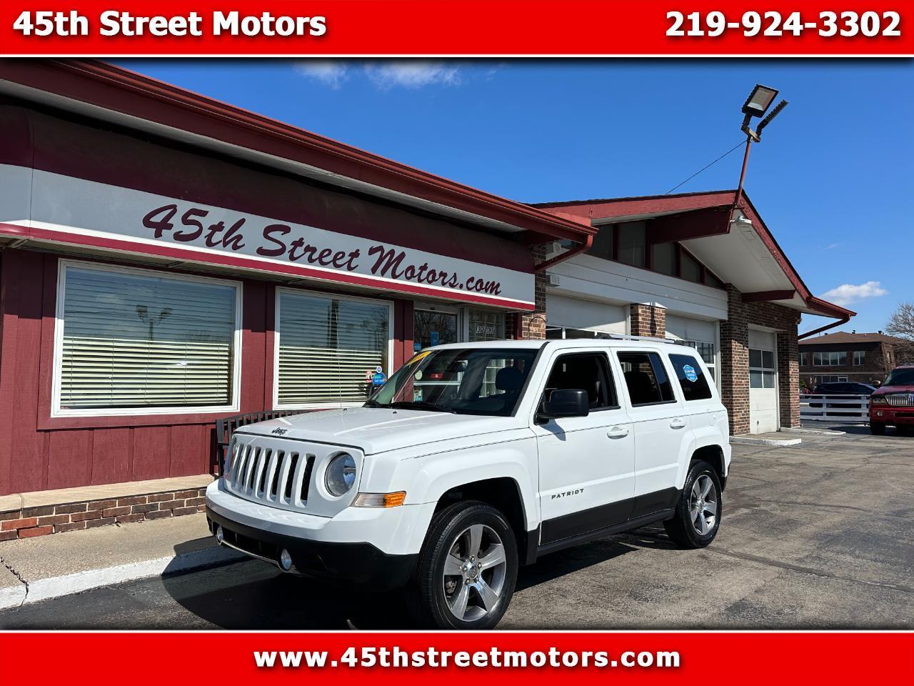 Jeep Patriot 4WD 4dr High Altitude Edition 2016
