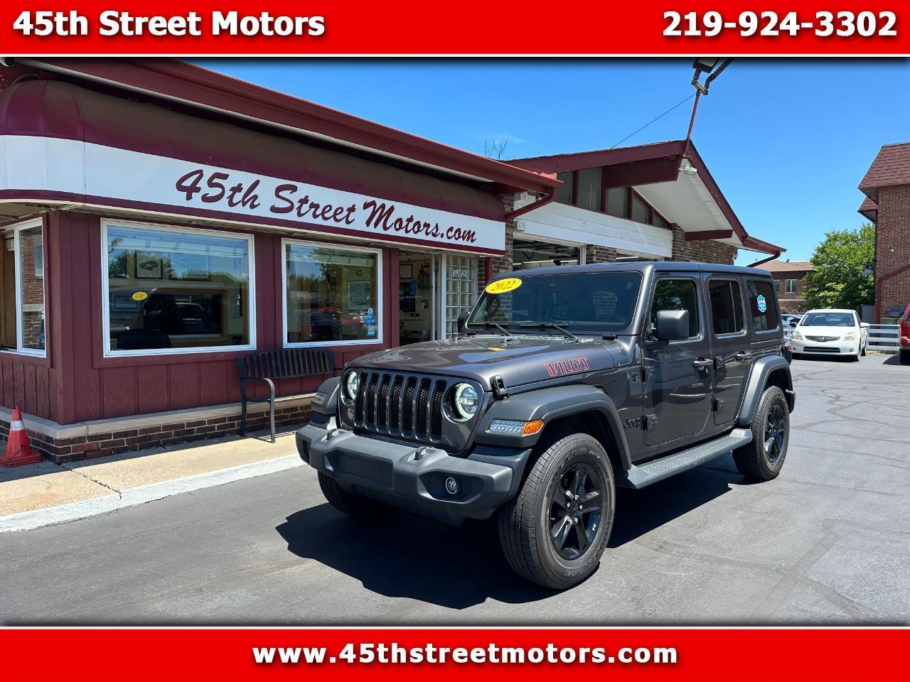 Jeep Wrangler Unlimited Sport Altitude 4x4 2022