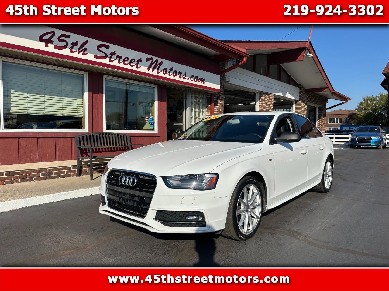 2015 Audi A4 4dr Sdn Auto quattro 2.0T Premium