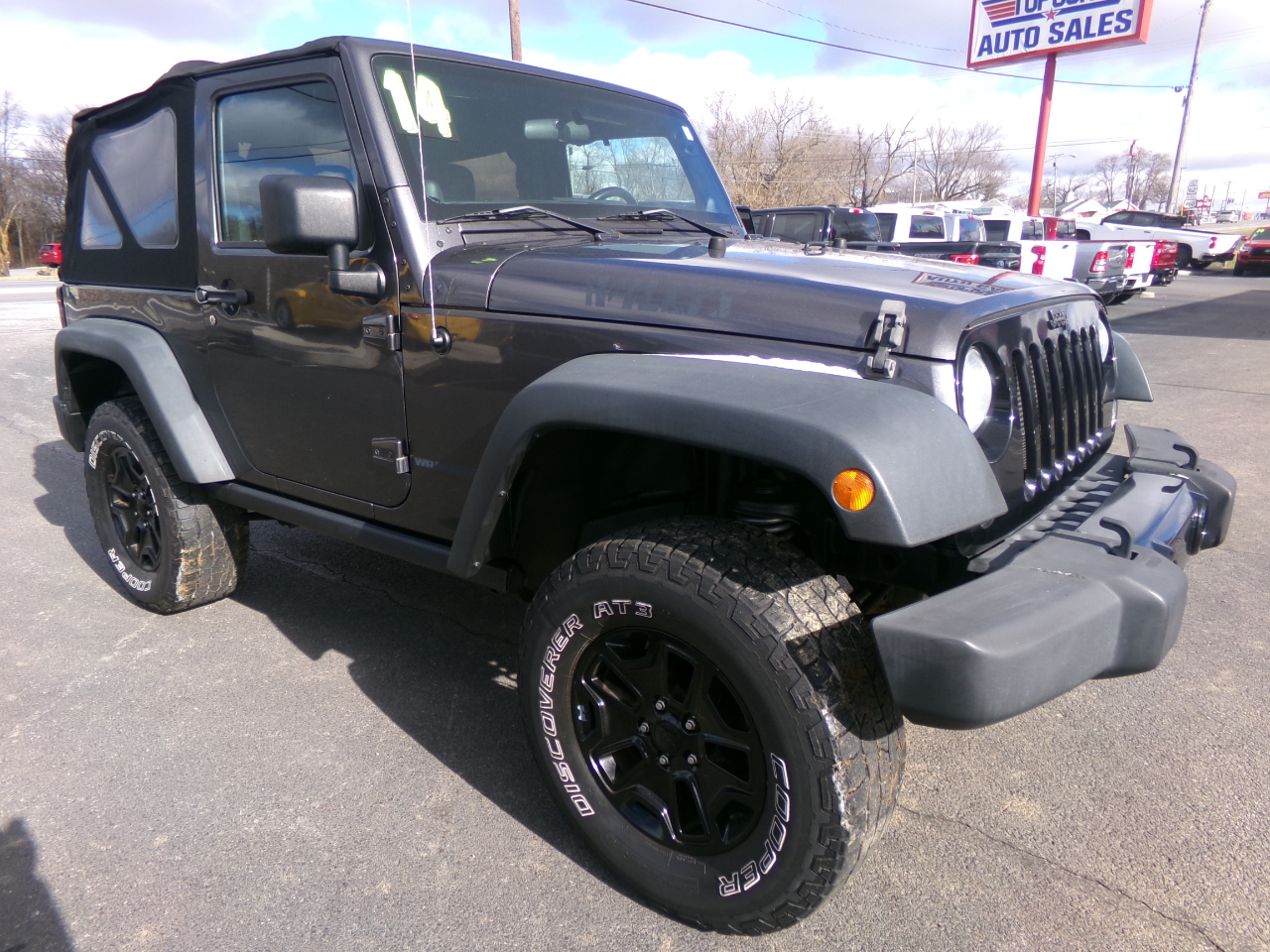 Jeep Wrangler 4WD 2dr Willys Wheeler 2014