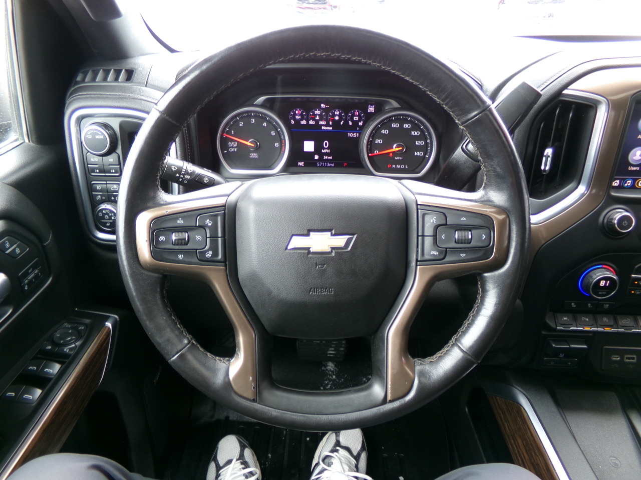 Chevrolet Silverado 1500 4WD Crew Cab 147" High Country 2021