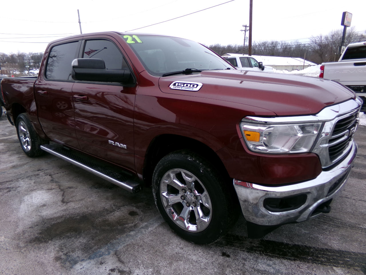 RAM 1500 Big Horn 4x4 Crew Cab 5'7" Box 2021