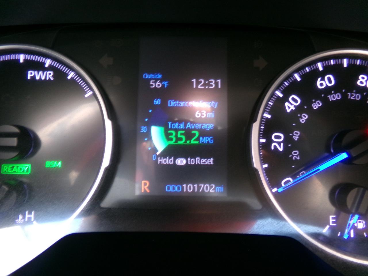 Toyota RAV4 Hybrid LE AWD (Natl) 2019