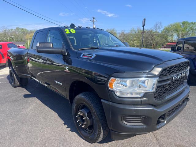 Black 2020 RAM 3500 Tradesman Crew Cab LB DRW 4WD Pickup Truck Four-Wheel Drive Automatic