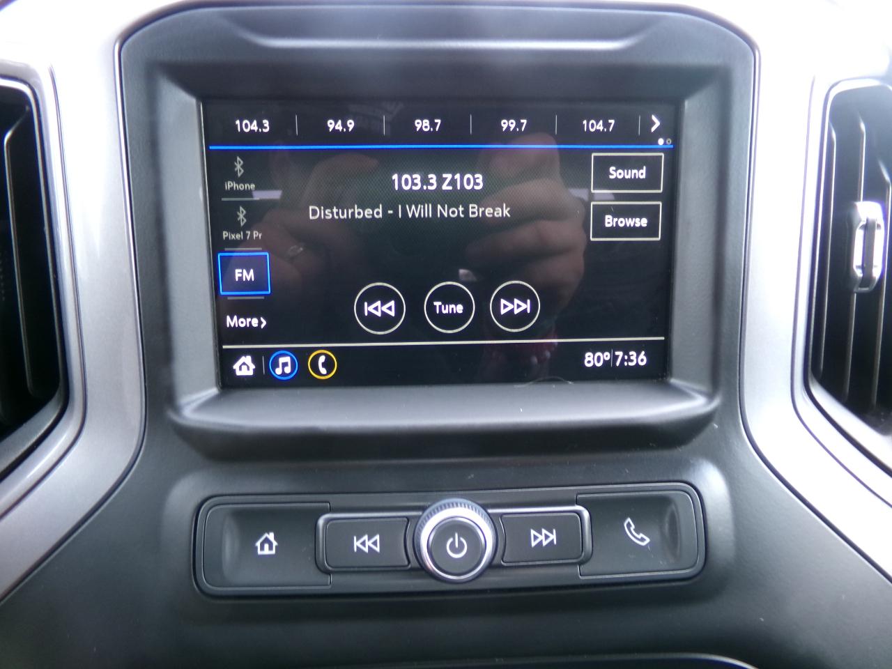 Chevrolet Silverado 1500 4WD Double Cab 147" Custom Trail Boss 2019