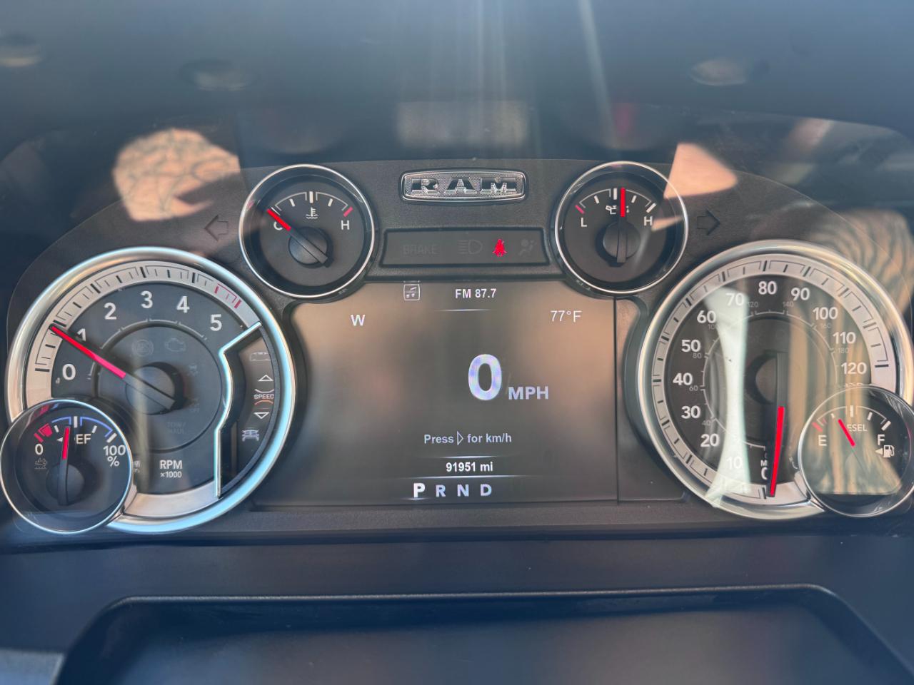 RAM 1500 Big Horn 4x4 Crew Cab 5'7" Box 2018