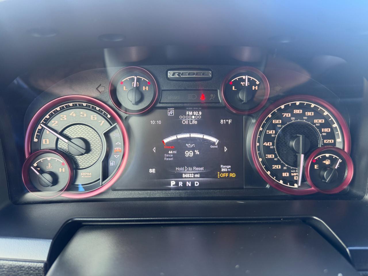 RAM 1500 Rebel 4x4 Crew Cab 5'7" Box 2017