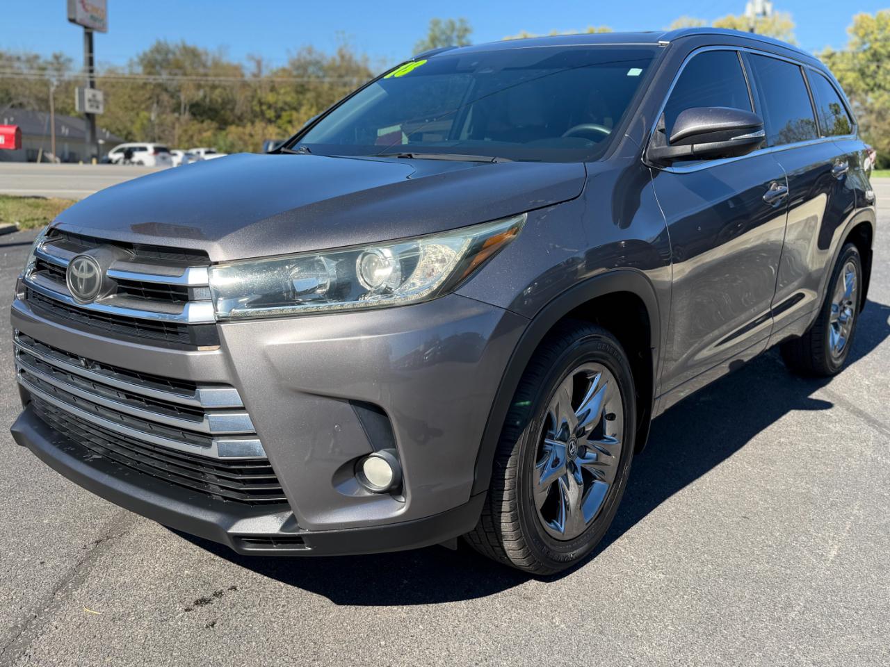 Toyota Highlander Limited V6 AWD (Natl) 2018