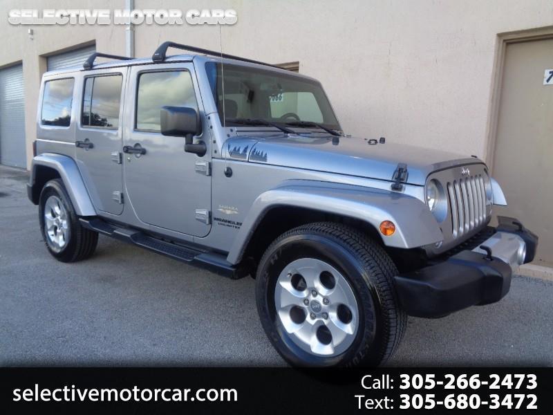 Jeep Wrangler Unlimited 4WD 4dr Sahara 2015
