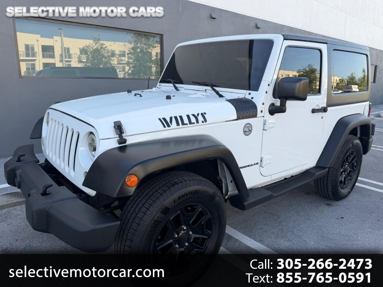 Jeep Wrangler 4WD 2dr Willys Wheeler 2015