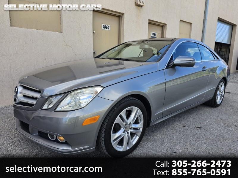 2010 Mercedes-Benz E-Class 2dr Cpe E 350 RWD