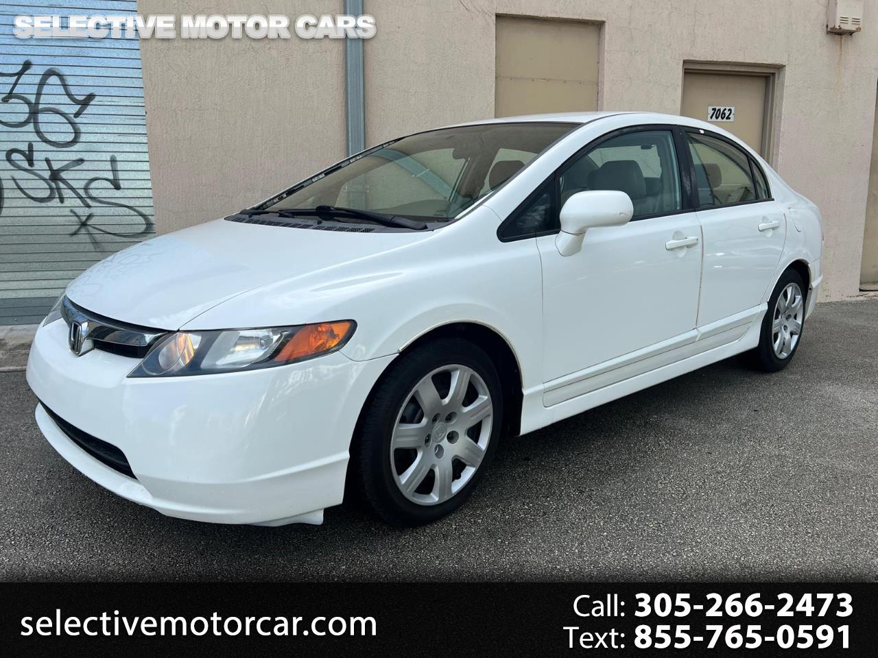 Honda Civic Sdn 4dr Auto LX 2008