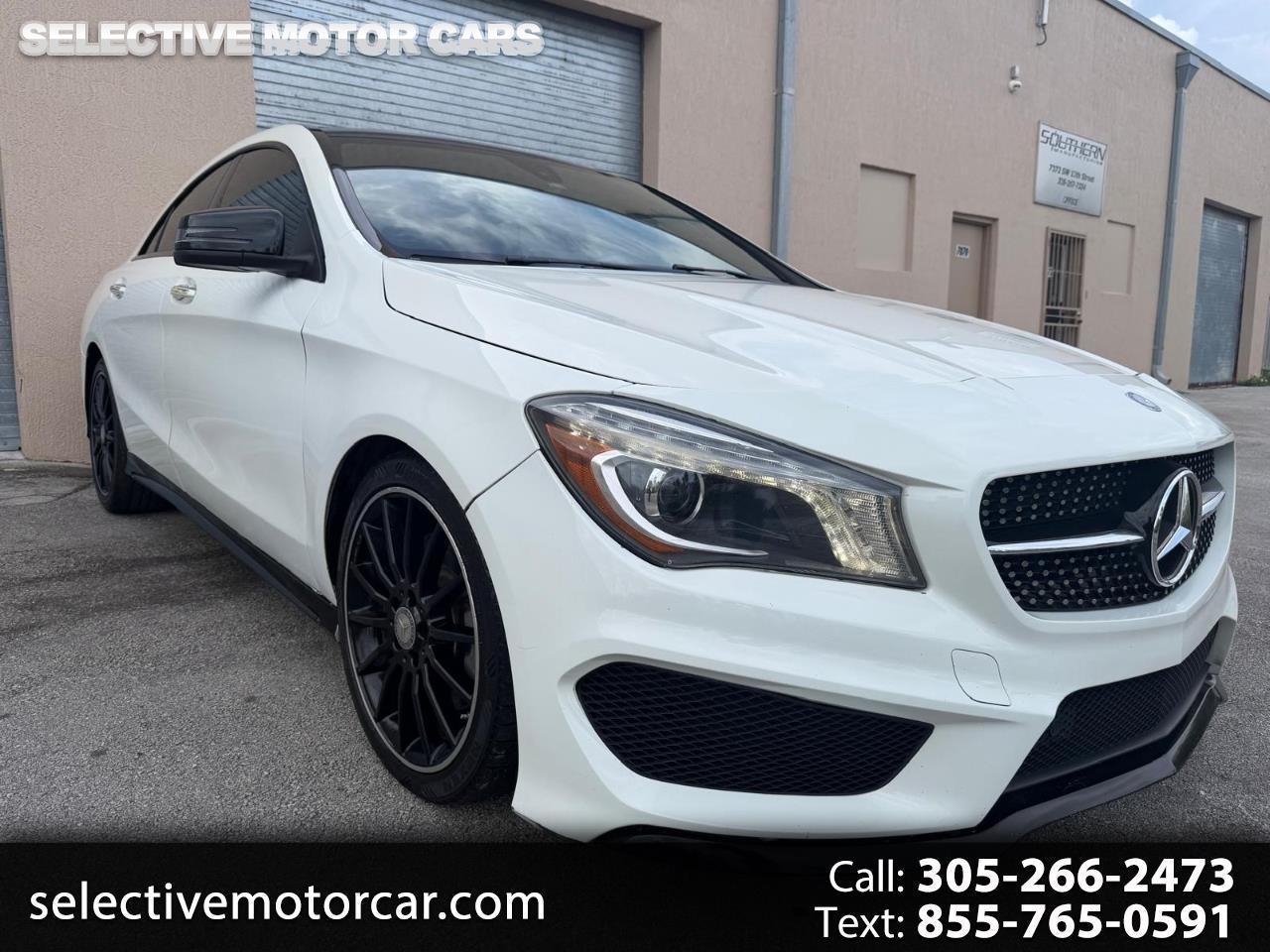 Mercedes-Benz CLA 4dr Sdn CLA 250 FWD 2016