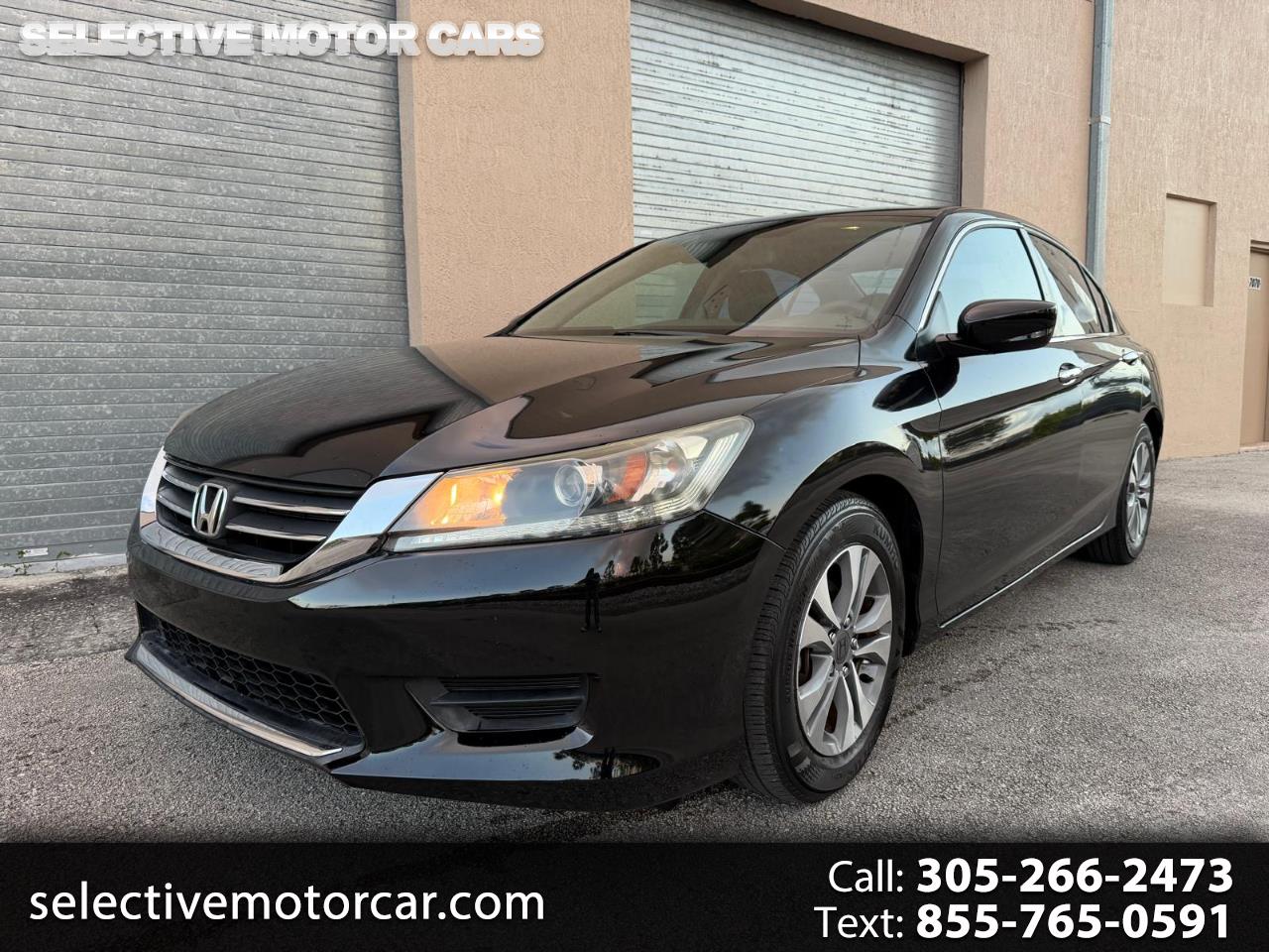 Honda Accord Sedan 4dr I4 CVT LX 2014