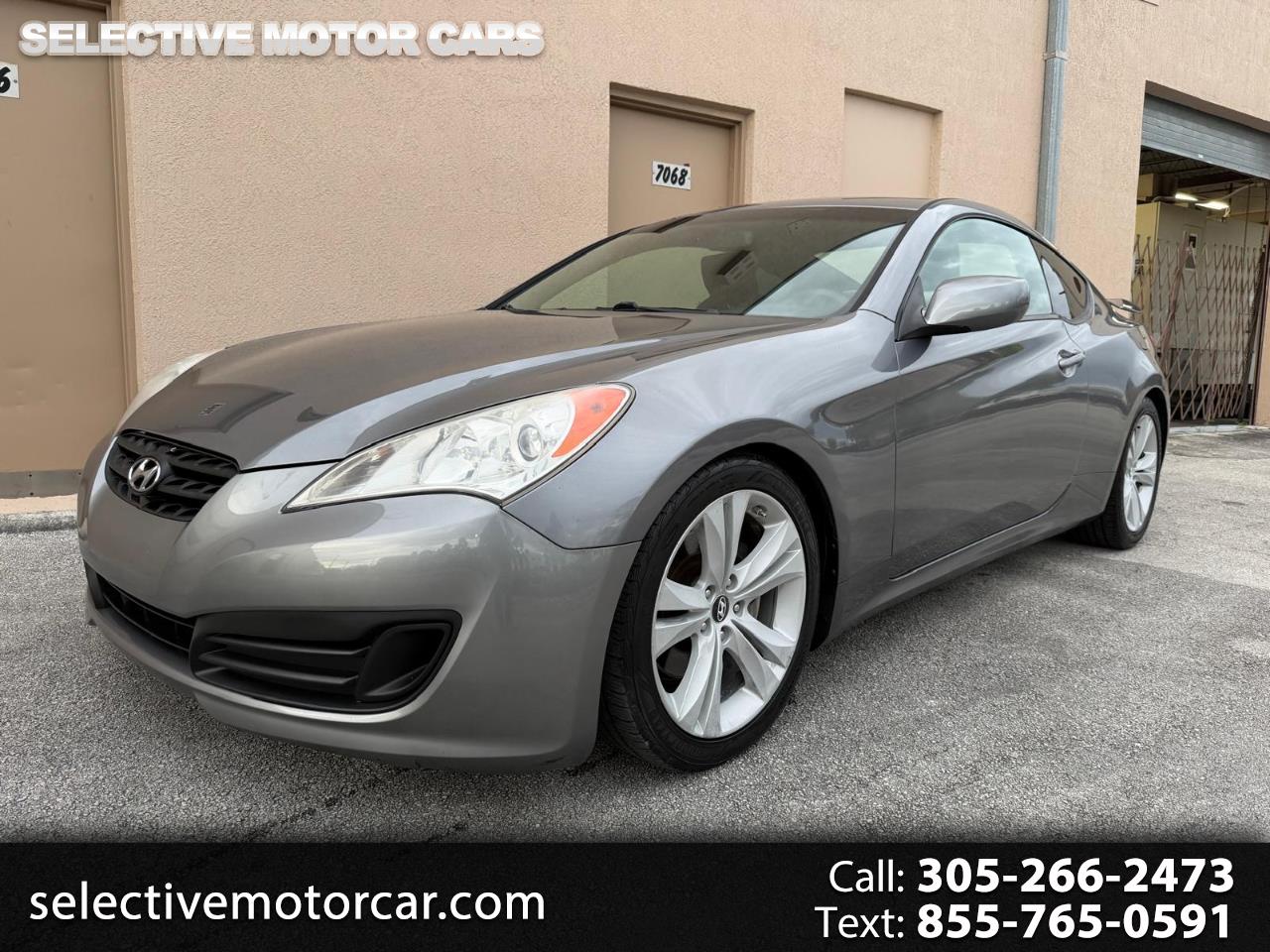2012 Hyundai Genesis Coupe 2dr I4 2.0T Auto