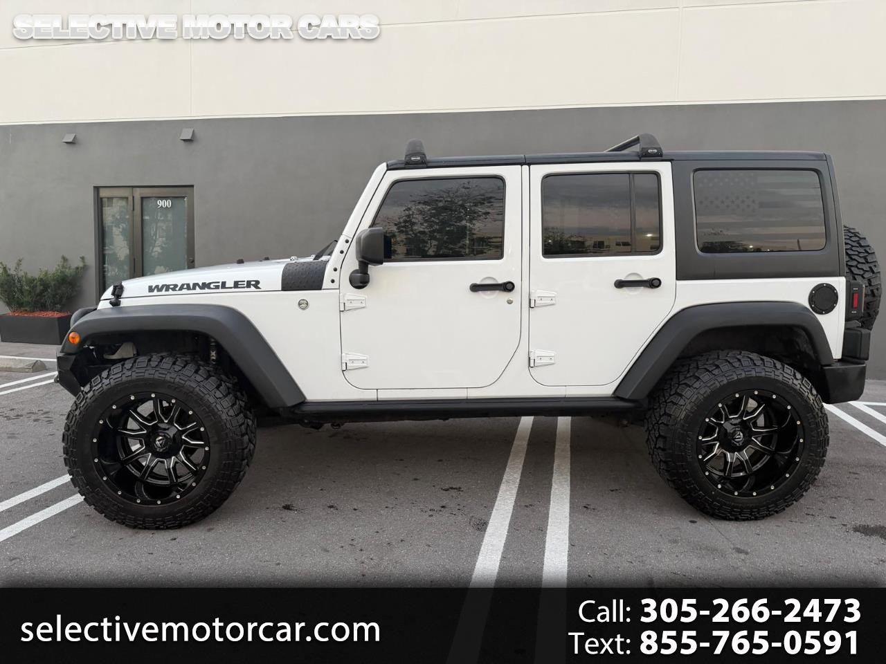 2016 Jeep Wrangler Unlimited 4WD 4dr Black Bear *Ltd Avail*