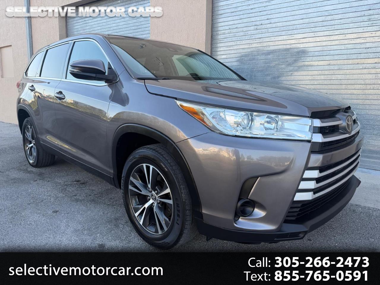 Toyota Highlander LE I4 FWD (Natl) 2019