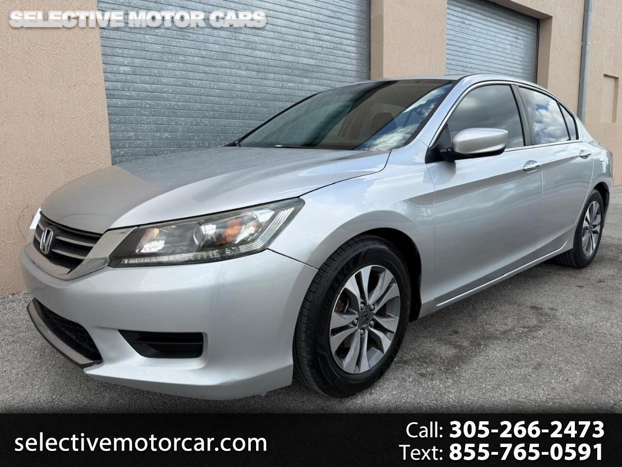Honda Accord Sdn 4dr I4 CVT LX 2013