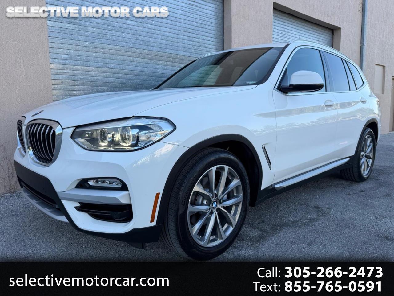 BMW X3 sDrive30i Sports Activity Vehicle 2019
